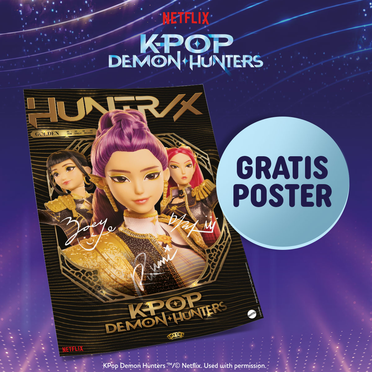 KPop Demon Hunters Poster