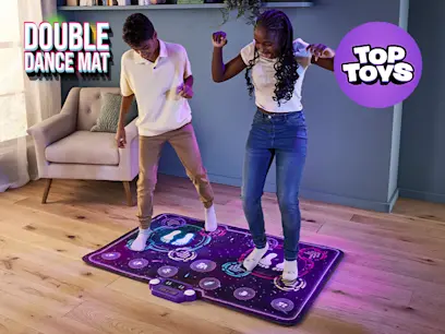 Double Dance Mat on the indoor background 