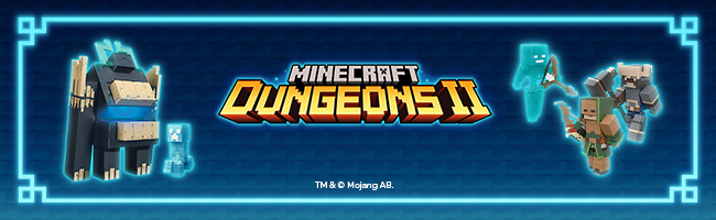Minecraft characters on the blue background 