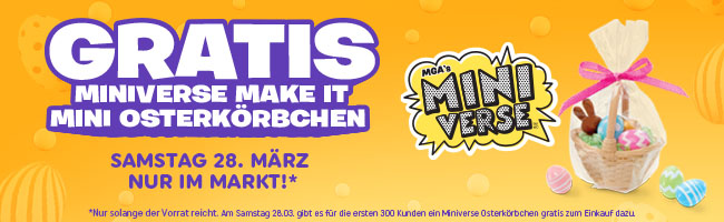 Gratis Miniverse Make It Mini Osterkörbchen