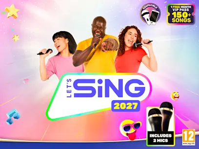 2 Mic Pack : Enjoy the full singing experience with two compatible microphones and take the center stage !