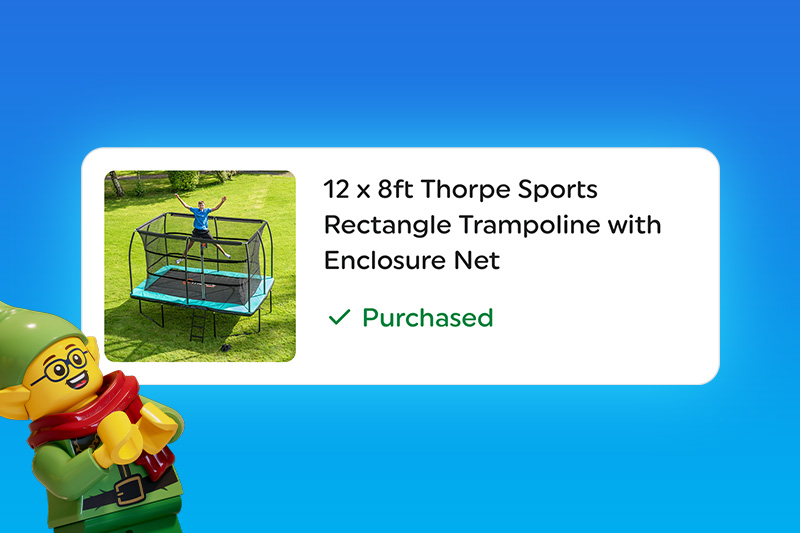 Track purchases