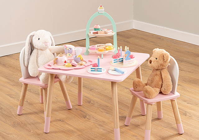 Wooden Toys Shop Categories - Wooden Table & Chairs