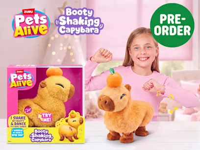 Pets Alive Booty Shaking S1 Capybara
