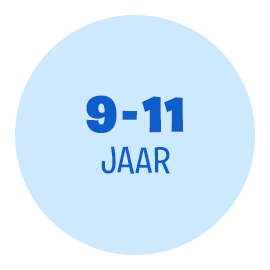 9-11 jaar