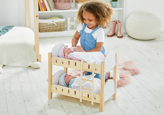 Traditionelles Holzspielzeug