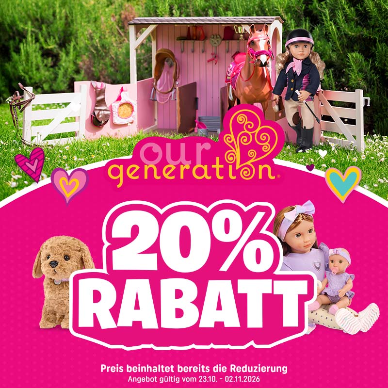20% auf Our Generation