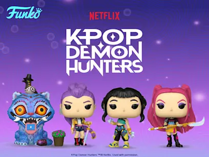 Funko POP! Netflix KPop Demon Hunters Range