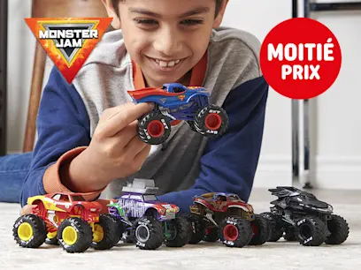 Monster Jam - DC Comics 1/64 Pack 5 Monster Trucks
