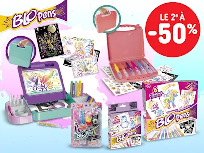 sur toute la gamme Blopens