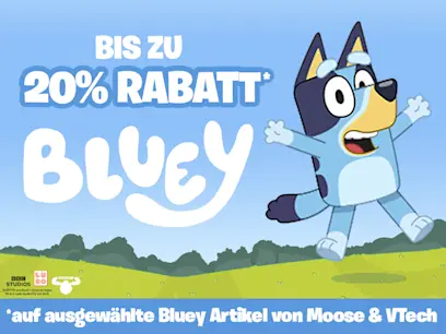 Bis zu  20% auf ausgewählte Bluey Artikel