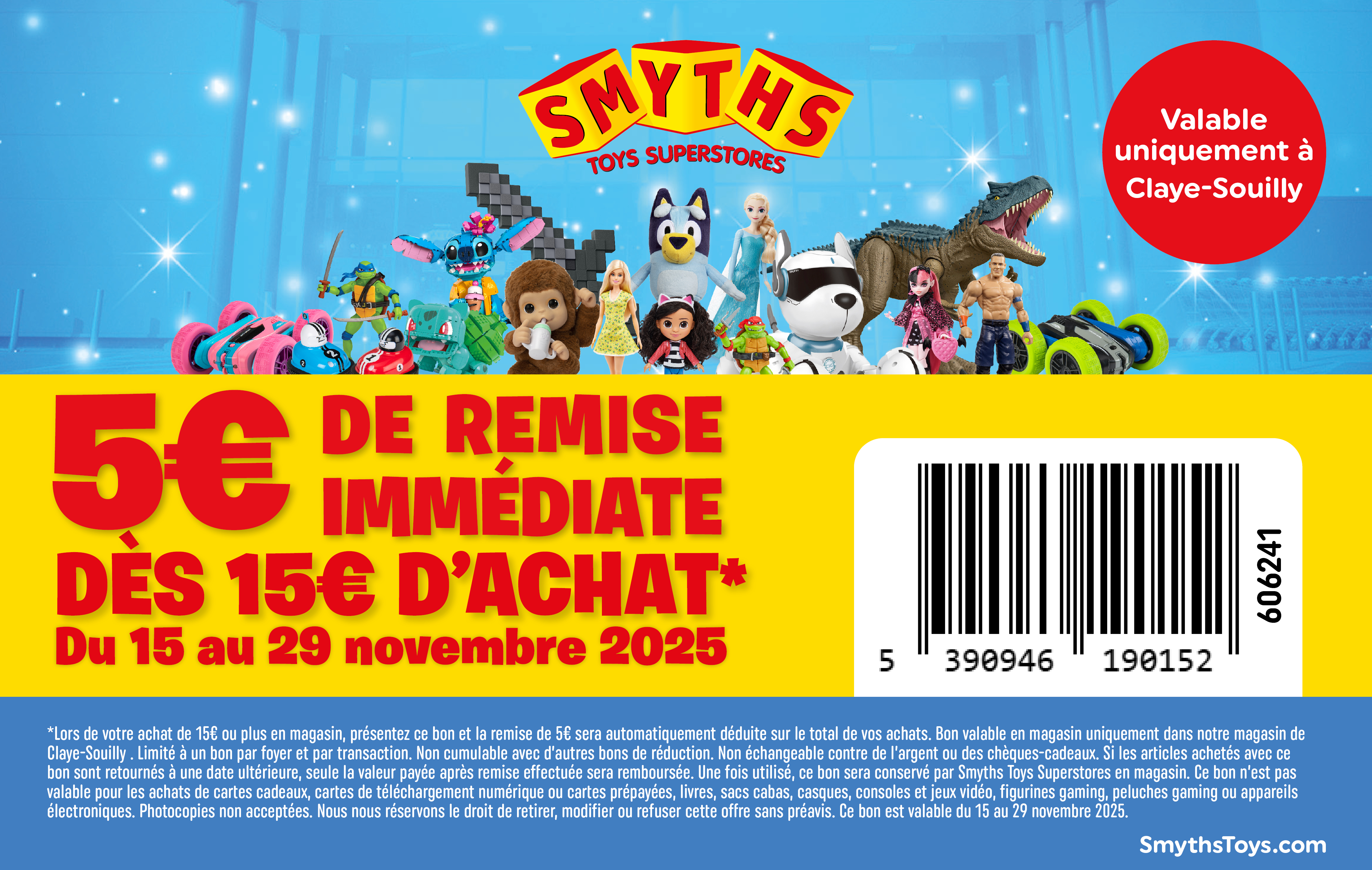 Bon de réduction Claye-Souilly