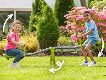 Spinning Seesaw with 360 rotation