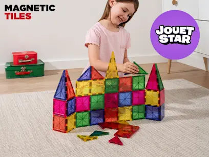 Magnetic Tiles - Coffret 40 Pièces