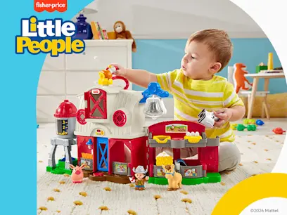 Bring farmyard fun to playtime with the Fisher-Price Little People Farm! Little ones can explore animal friends, discover fun features and create their own farm adventures while developing imagination and fine motor skills.
