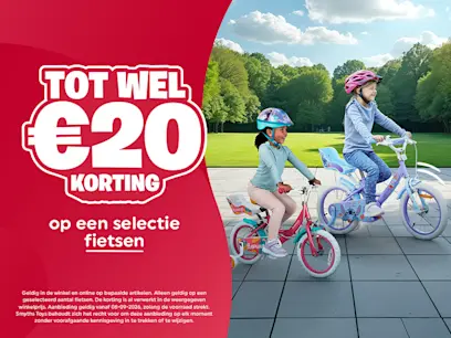 tot wel €20 korting op fietsen
