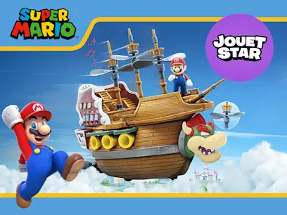 le Grand Bateau Volant de Bowser