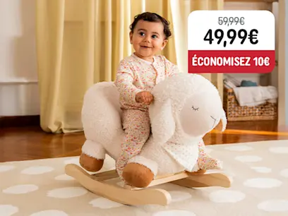 Fauteuil à Bascule Mouton