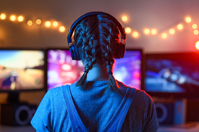 Gaming-Ausstattung