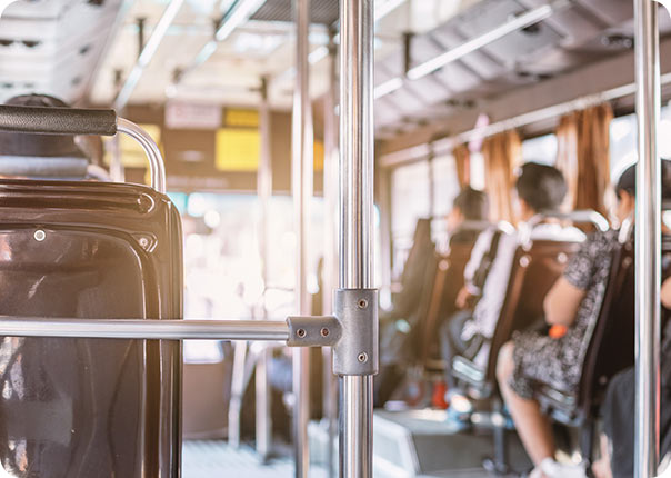 Für öffentliche Verkehrsmittel: