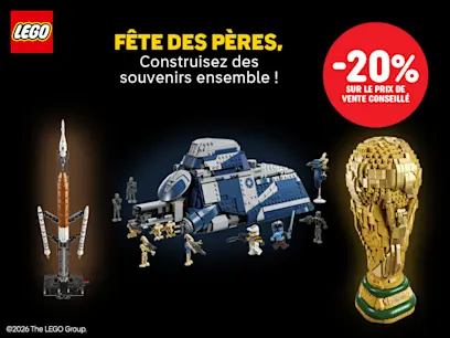 Offre LEGO Fête des pères
