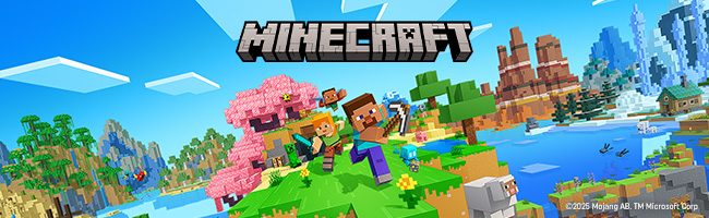 Minecraft's Steve running in Game