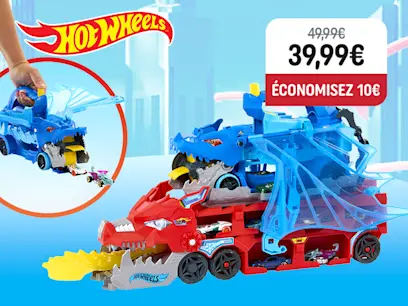 Hot Wheels - Transporteur Ultime Double Dragons