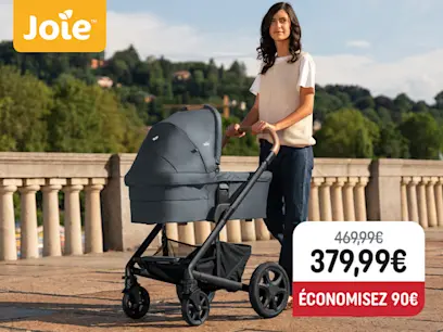 Joie - Poussette Trio Chrome Deluxe Moonlight