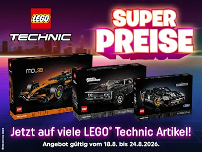 LEGO Technic: Bis zu 35% günstiger als die UVP*