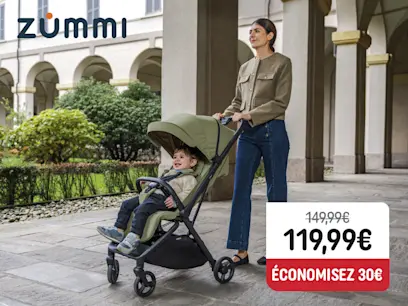 Zummi - Poussette Compacte Eden - Vert