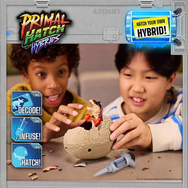 Primal Hatch Hybrid Hatchers Set 