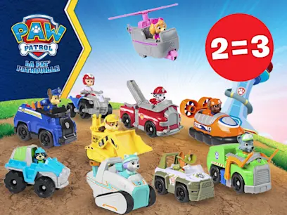 Sur une sélection La Pat'Patrouille