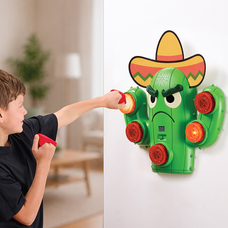 Get ready for fast-paced fun with Prickly Pete Speed Boxing! Test your reflexes, hit the flashing targets and race against the clock in this exciting cactus-themed game. Perfect for energetic play and friendly competition!f