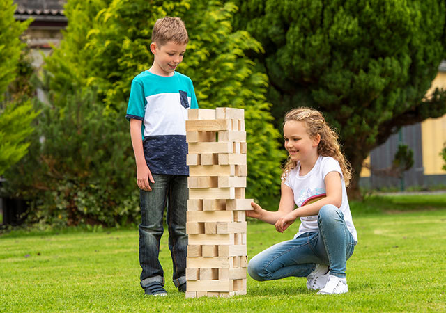Jeux d'extérieur en bois