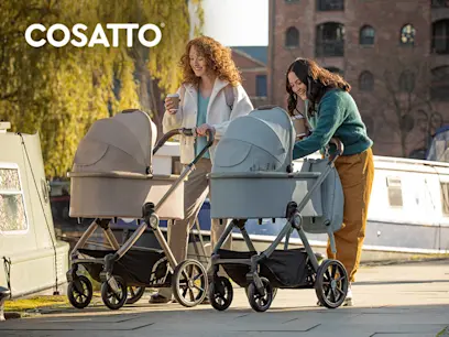 Cosatto Giggle 4 - 3-in-1 Travel System on the outdoor background