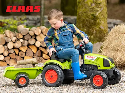 Claas Tractor with Trailer