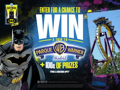 Batman competition on the black background 