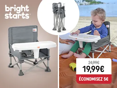 Bright Starts - Réhausseur de Chaise Pop 'N Sit