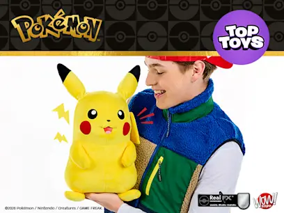 Pokémon RealFX Animatronic Interactieve Pop Pikachu