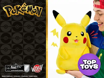 Pokémon RealFX Animatronic Interactieve Pop Pikachu