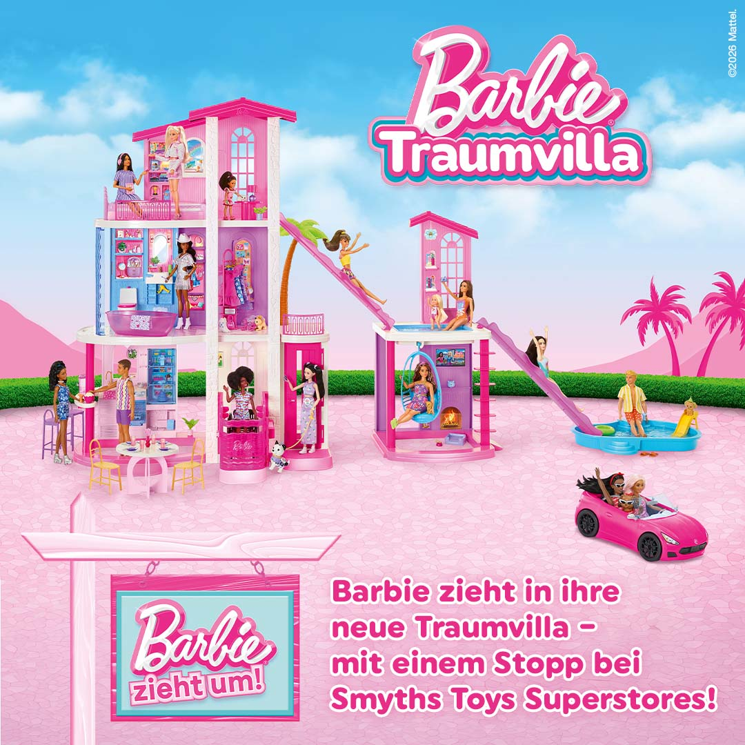 BARBIE IS MOVING
