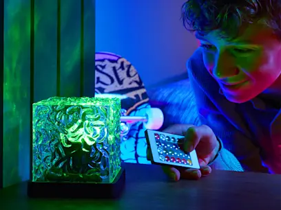 Lamp met Kleurverandering en Golfeffect