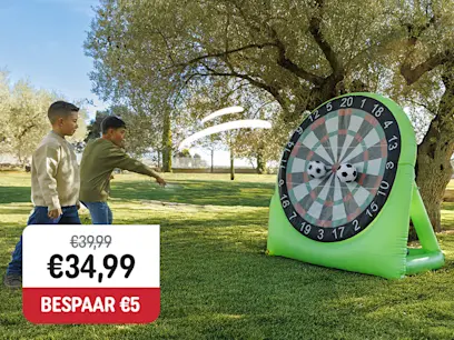 Gigantisch Opblaasbaar Voetbal Dartbord