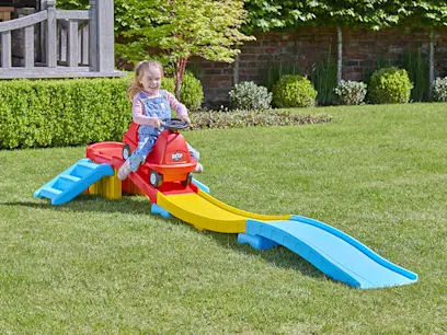 Kinderachtbaan met Auto