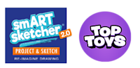 with the SmART Sketcher Projector 2.0 Tracing Drawing Set