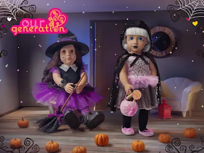 Our Generation Hallowe'en Special Edition on the halloween theme background 