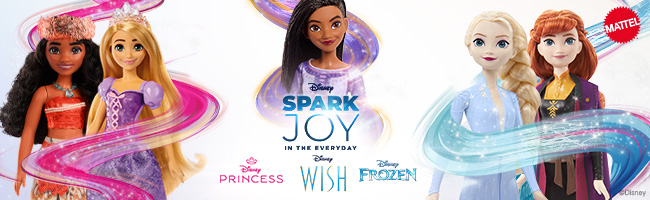 Disney Princess Mattel Category Main Banner