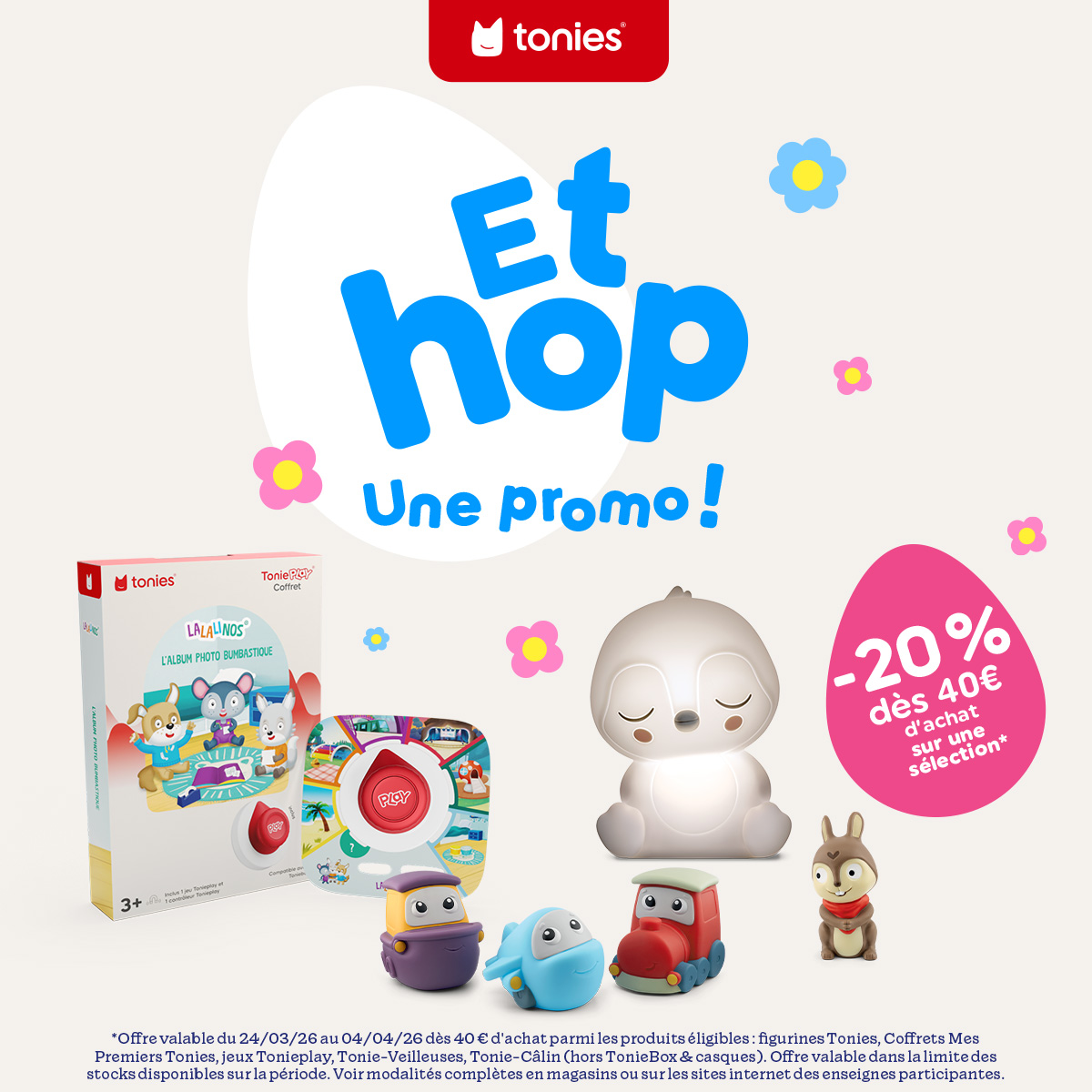 Offre Pâques Tonies