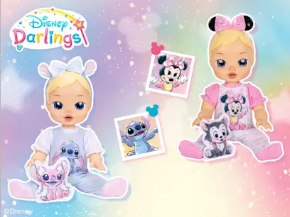 Disney Darlings - Poupon avec Tenue Stitch