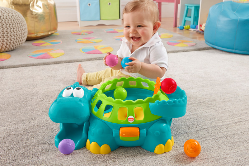 hippo baby activity toy